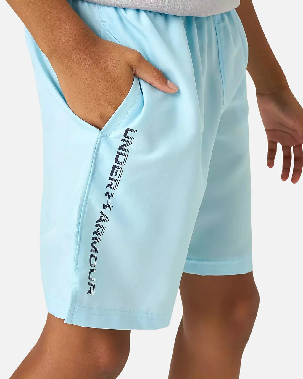Under Armor Tech Woven Wordmark Shorts - Blue