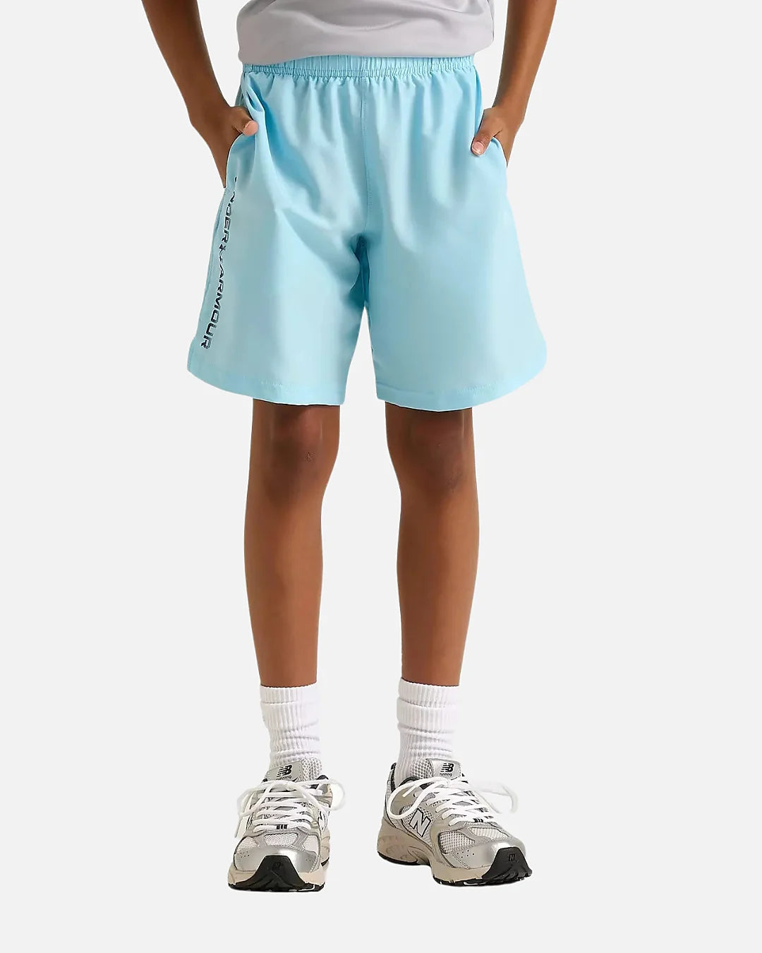 Under Armor Tech Woven Wordmark Shorts - Blue