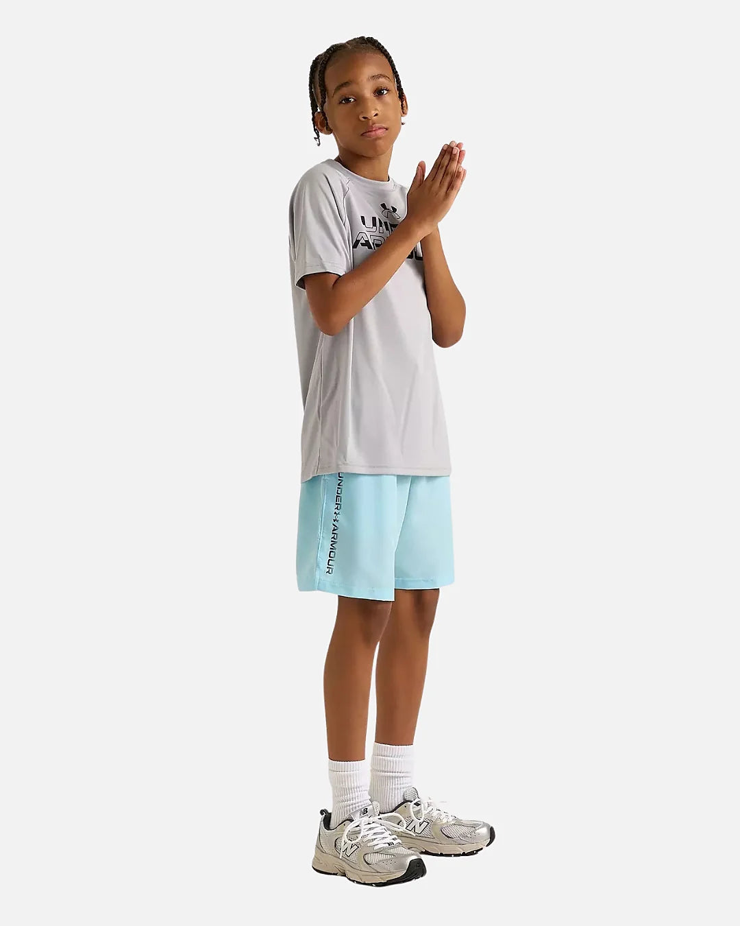 Under Armor Tech Woven Wordmark Shorts - Blue