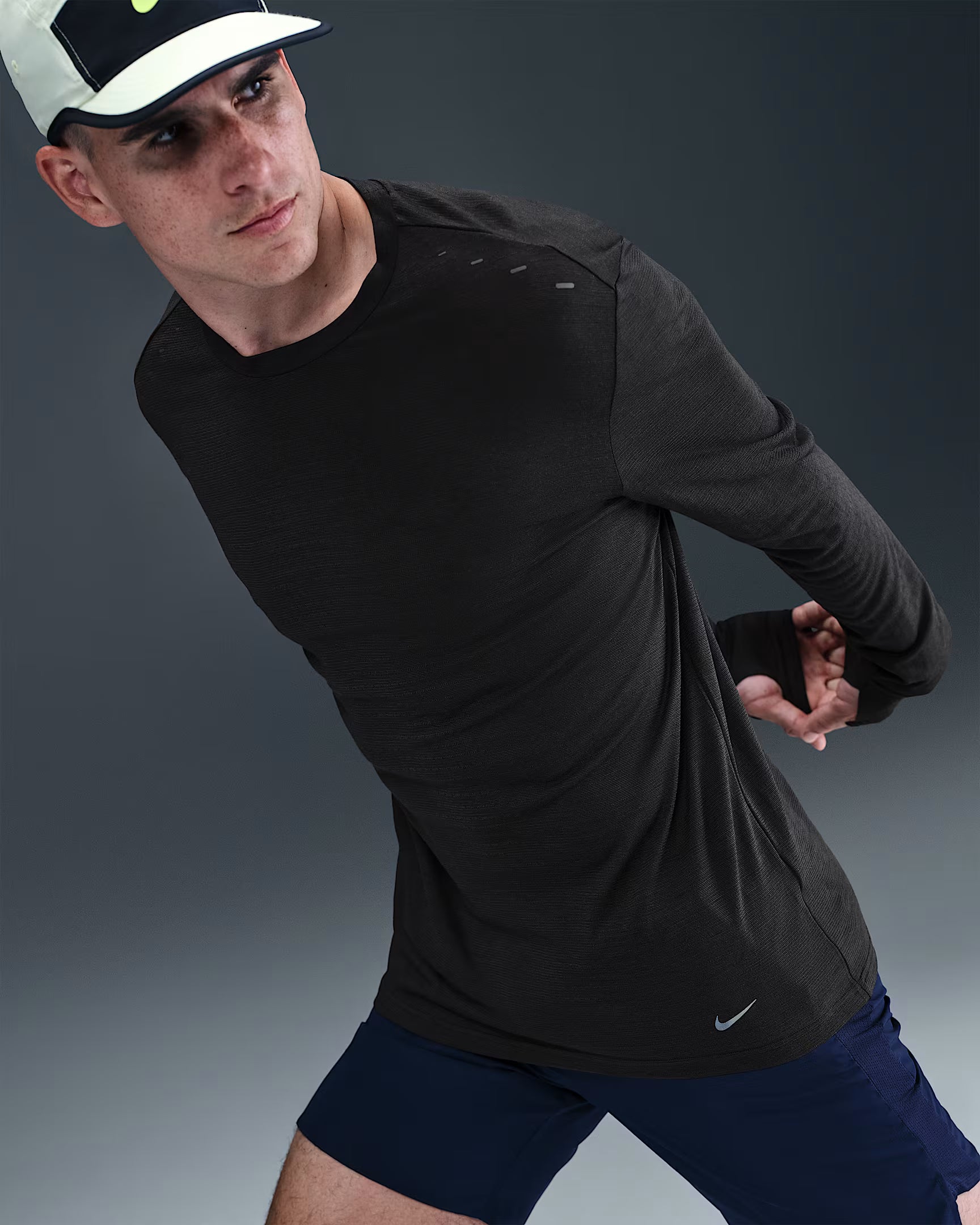 Nike Run Wool Haut de running à manches longues Dri-FIT ADV pour homme