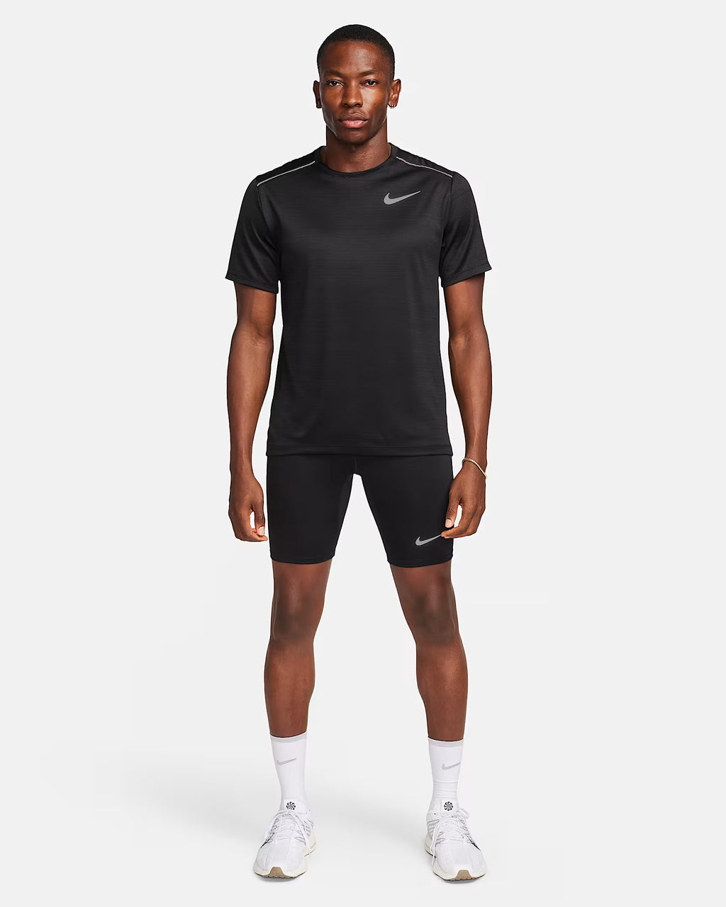 Legging de running demi-longueur avec sous-short Dri-FIT pour homme