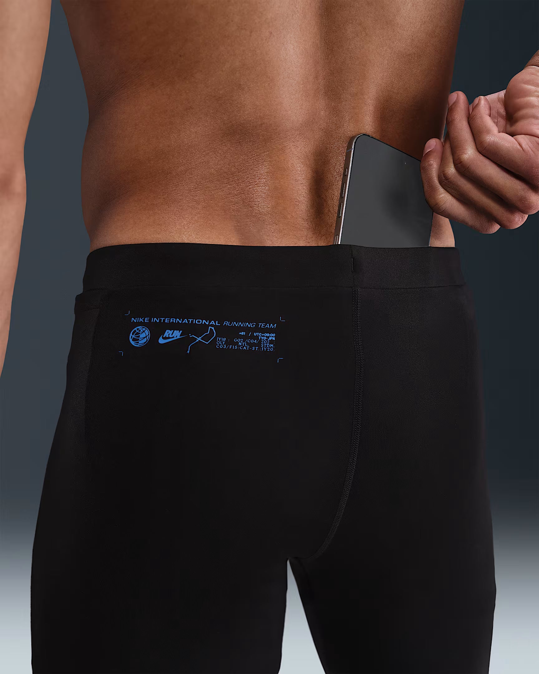 Legging de running demi-longueur Dri-FIT pour homme