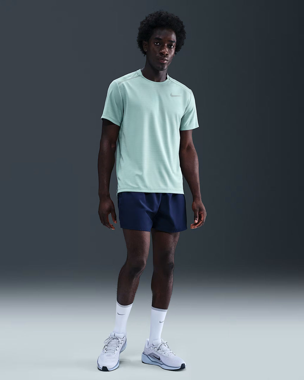 Nike Miler Haut de running à manches courtes pour homme
