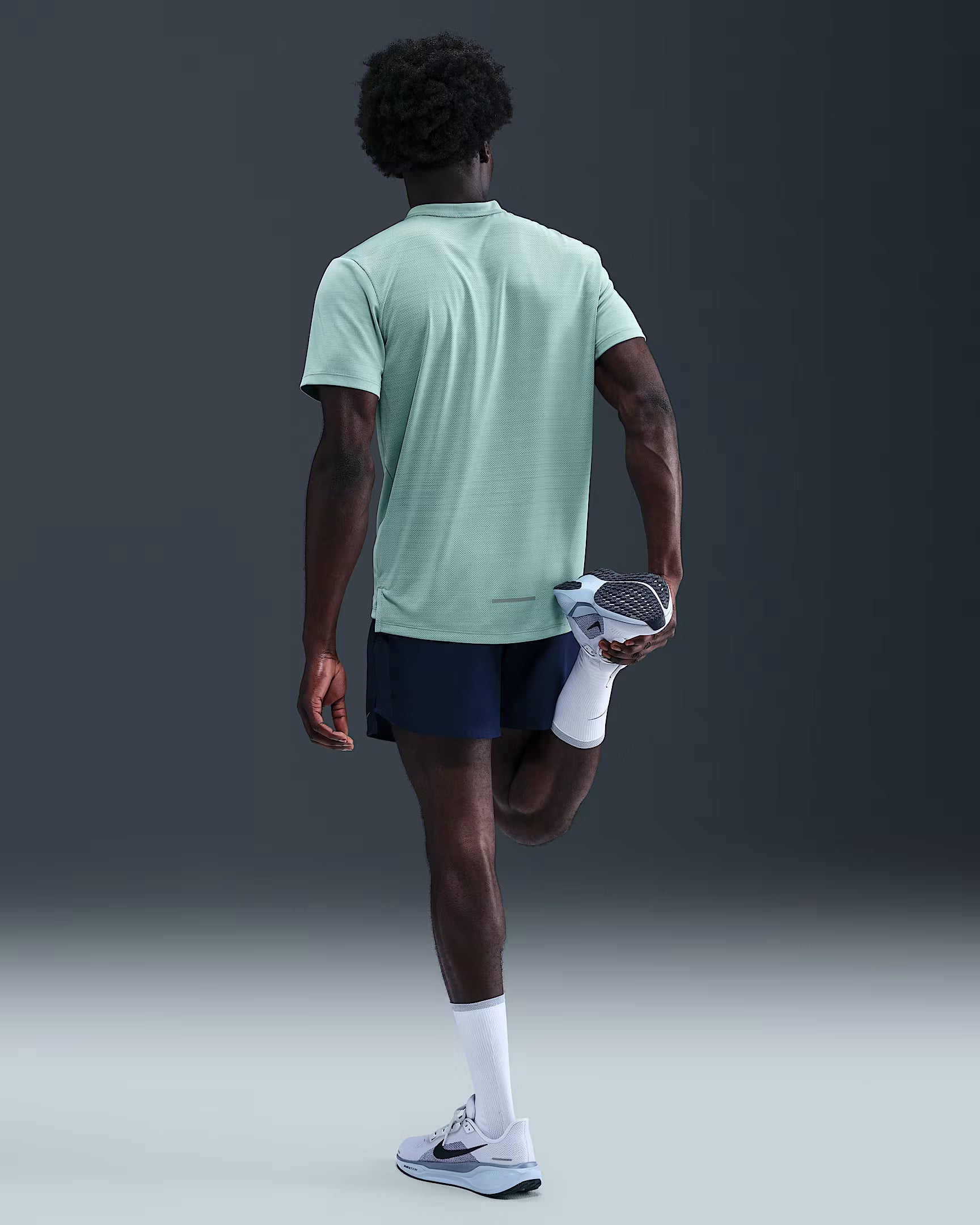 Nike Miler Haut de running à manches courtes pour homme