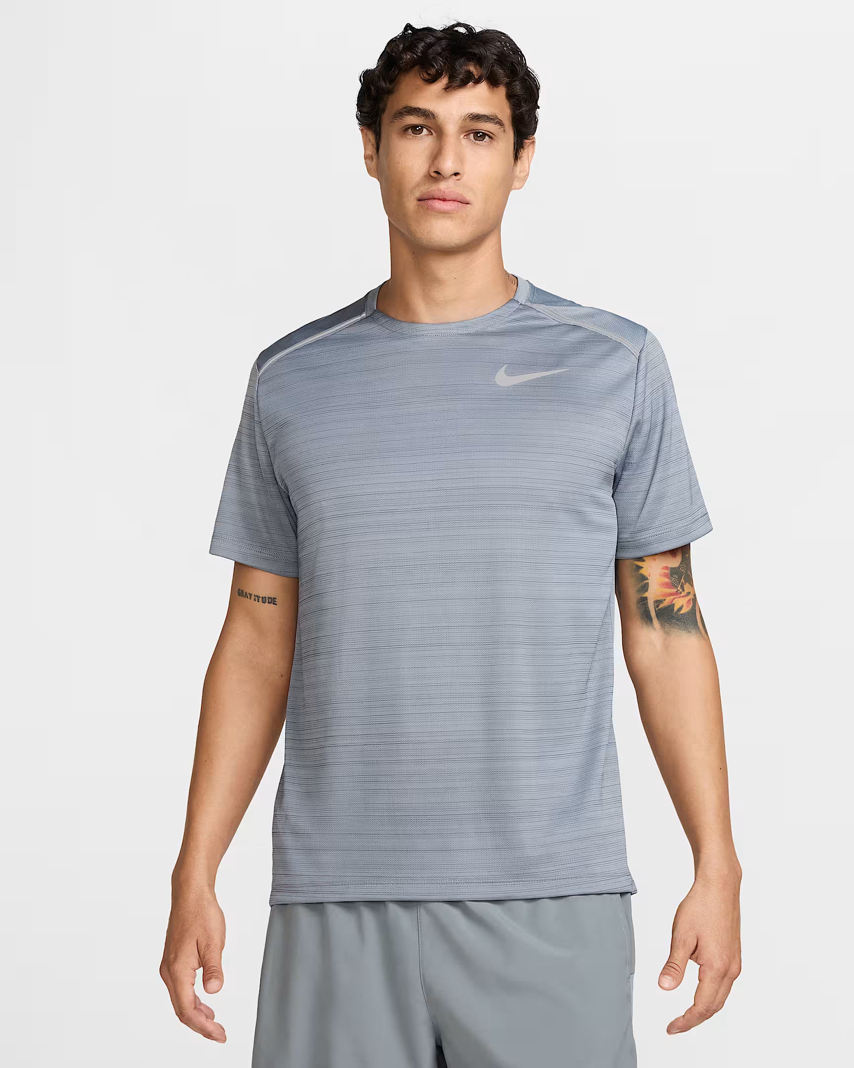 Nike Miler Haut de running à manches courtes pour homme