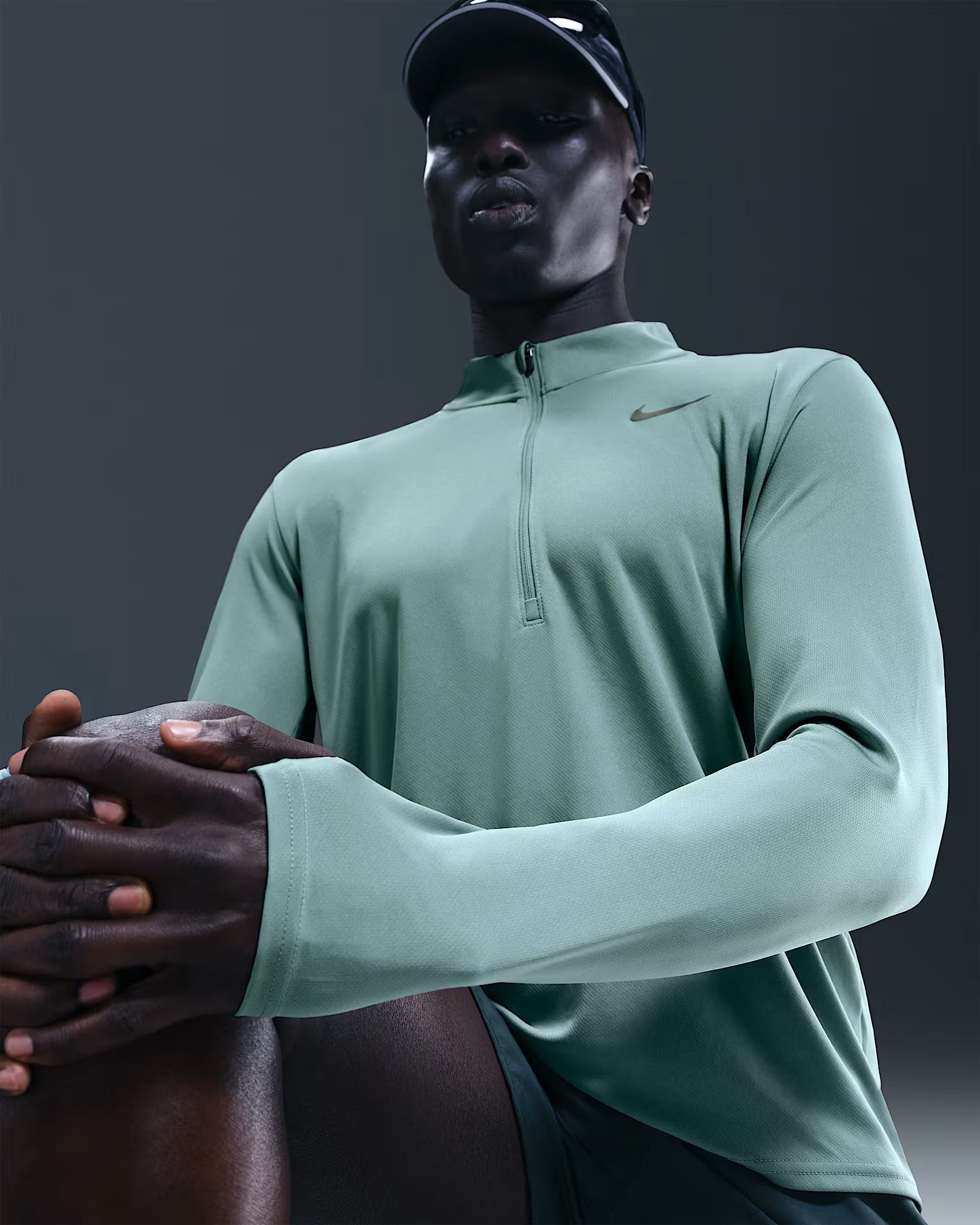 Nike Pacer Haut de running à demi-zip Dri-FIT pour homme