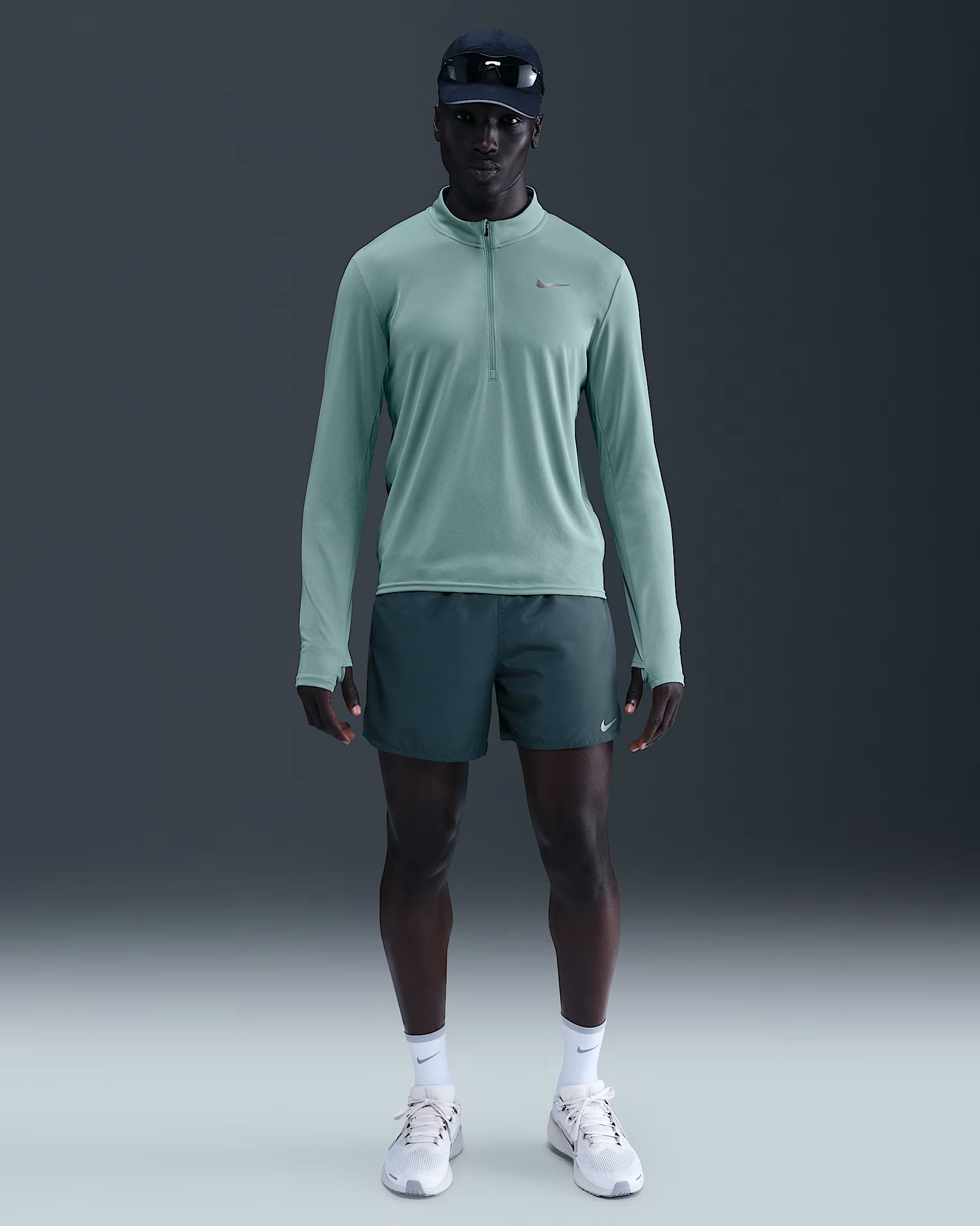 Nike Pacer Haut de running à demi-zip Dri-FIT pour homme