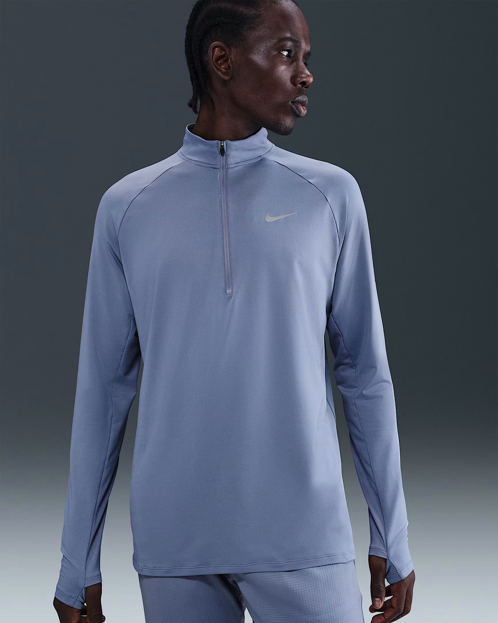Nike Stride Haut de running à 1/4 de zip Dri-FIT pour homme