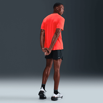 Nike Miler Haut de running à manches courtes Dri-FIT UV pour homme