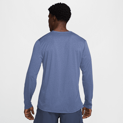 Nike Miler Haut de running à manches longues Dri-FIT UV pour homme