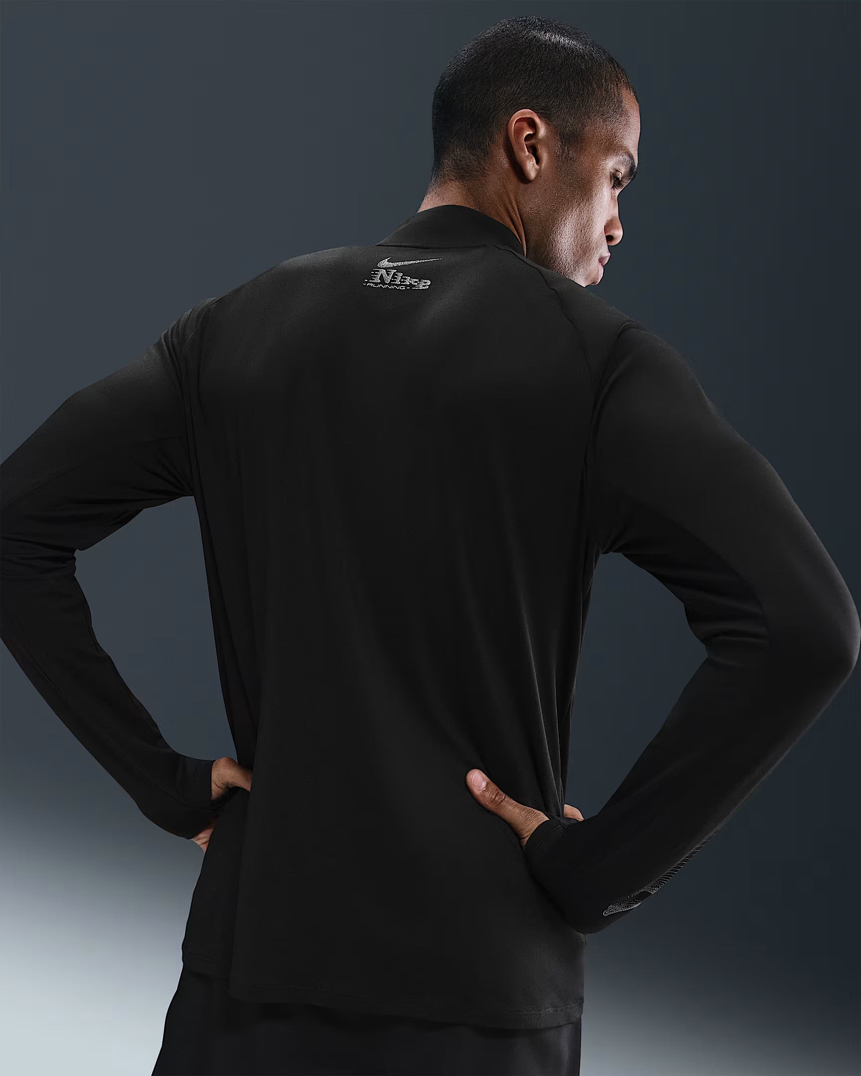 Nike Stride Haut de running à demi-zip Dri-FIT UV pour homme