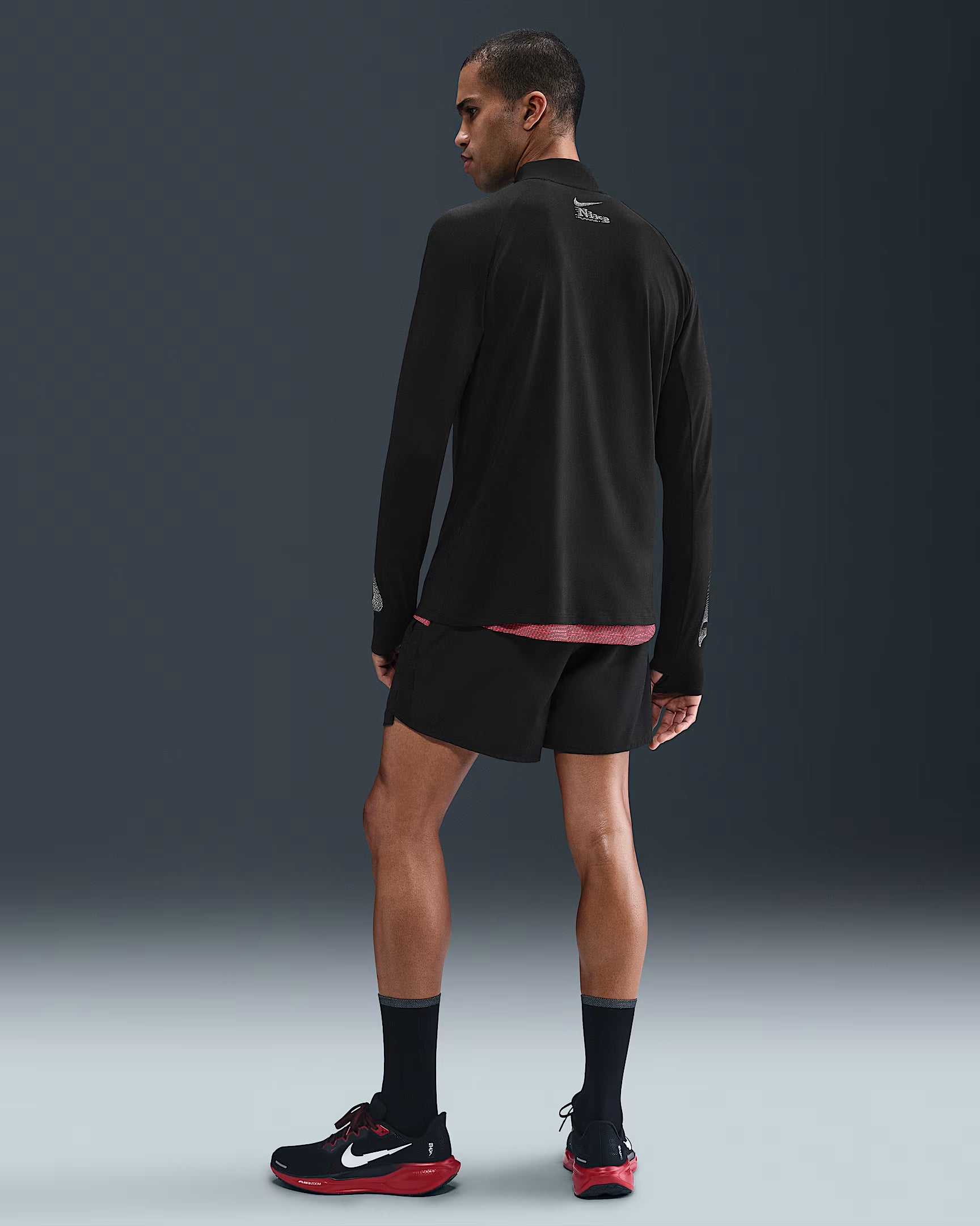 Nike Stride Haut de running à demi-zip Dri-FIT UV pour homme
