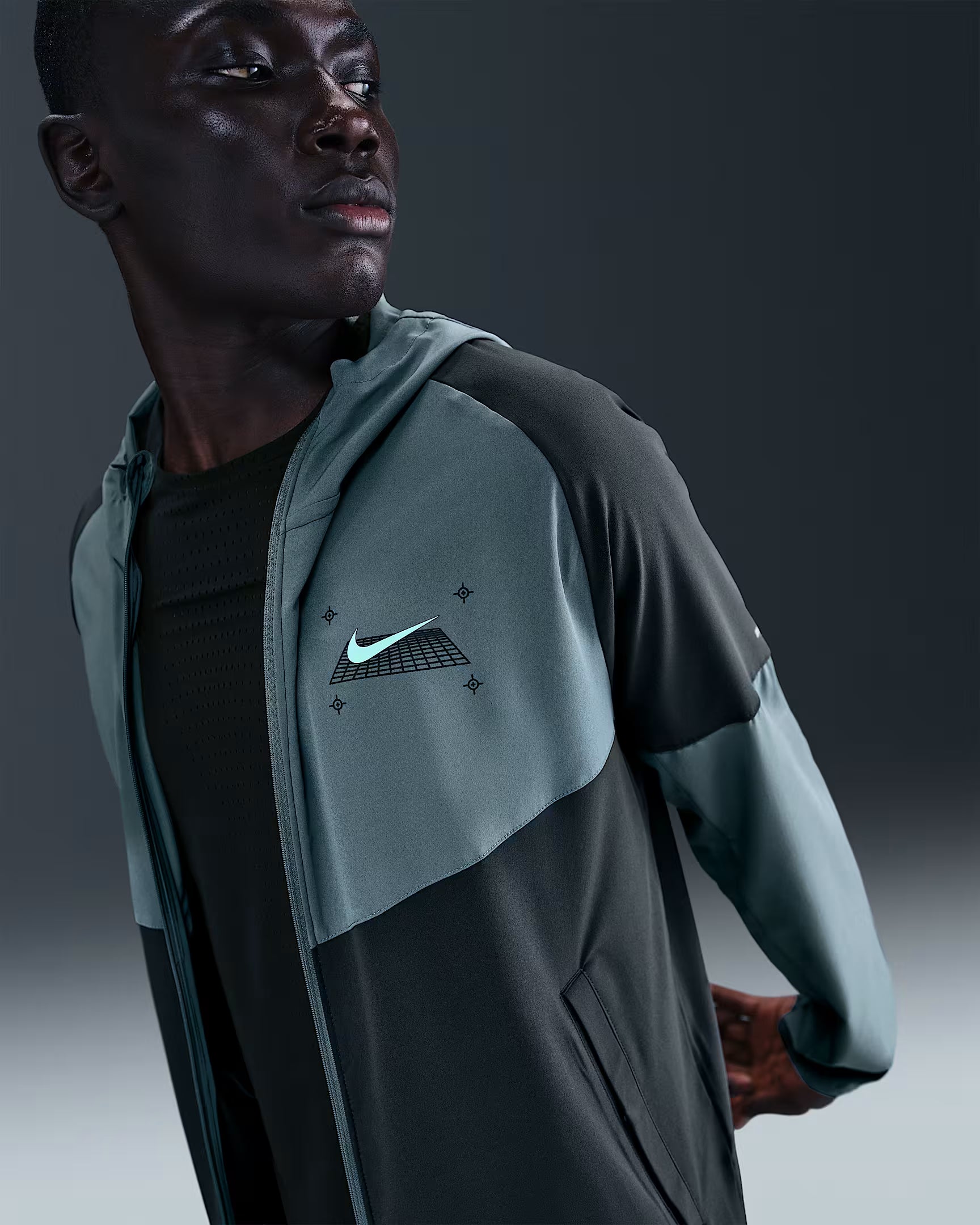 Nike Miler Veste de running pour homme