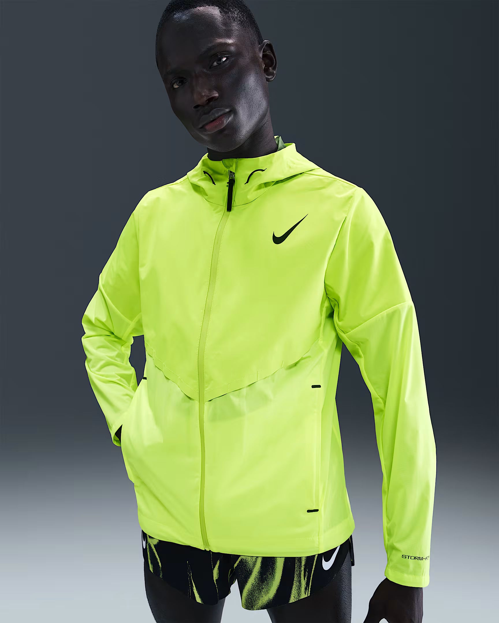Nike AeroSwift Veste de running Storm-FIT Aerogami pour homme