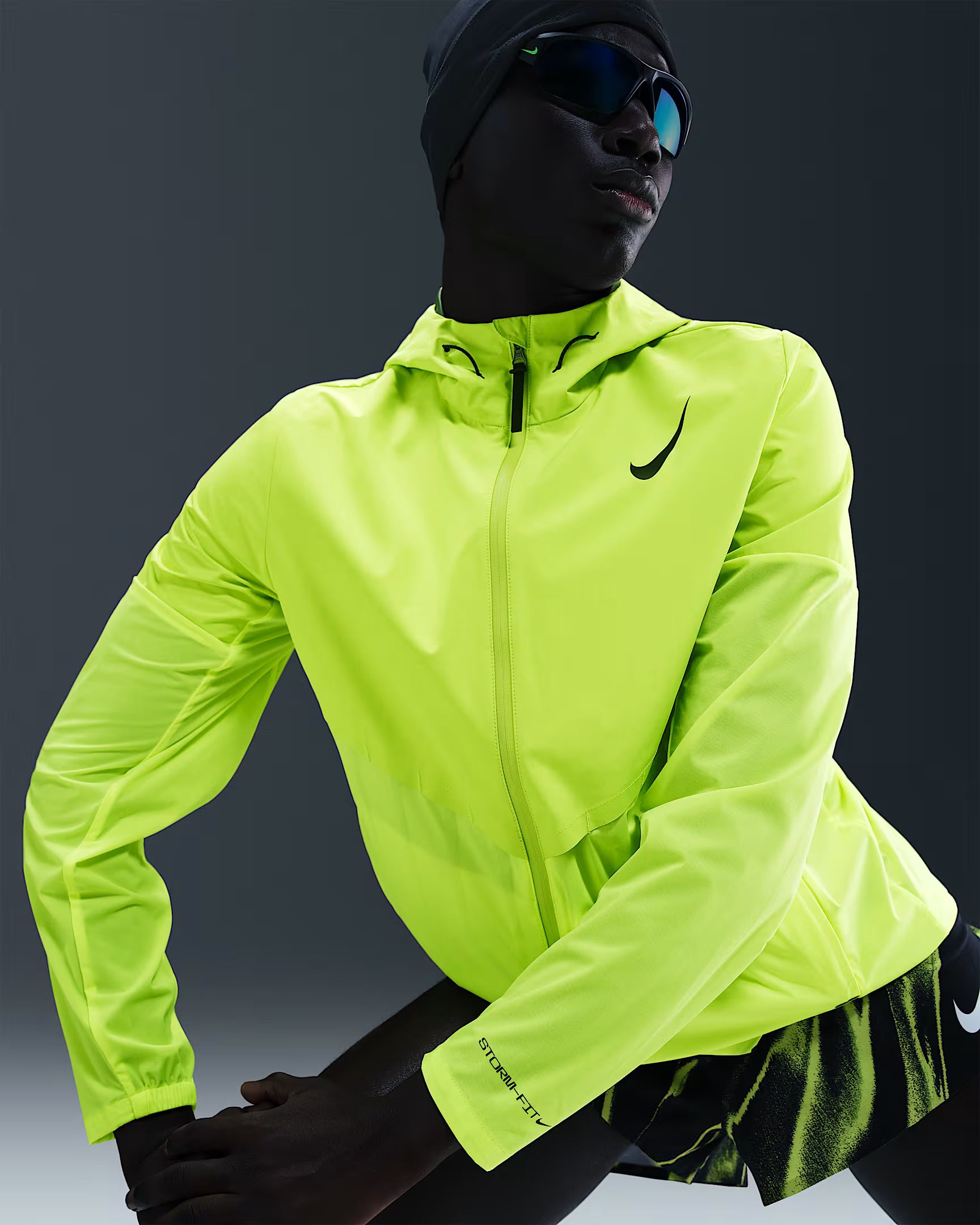 Nike AeroSwift Veste de running Storm-FIT Aerogami pour homme