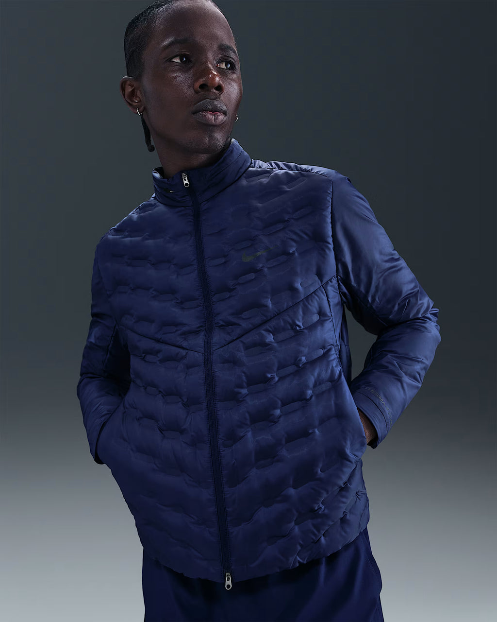 Veste de running déperlante pour homme