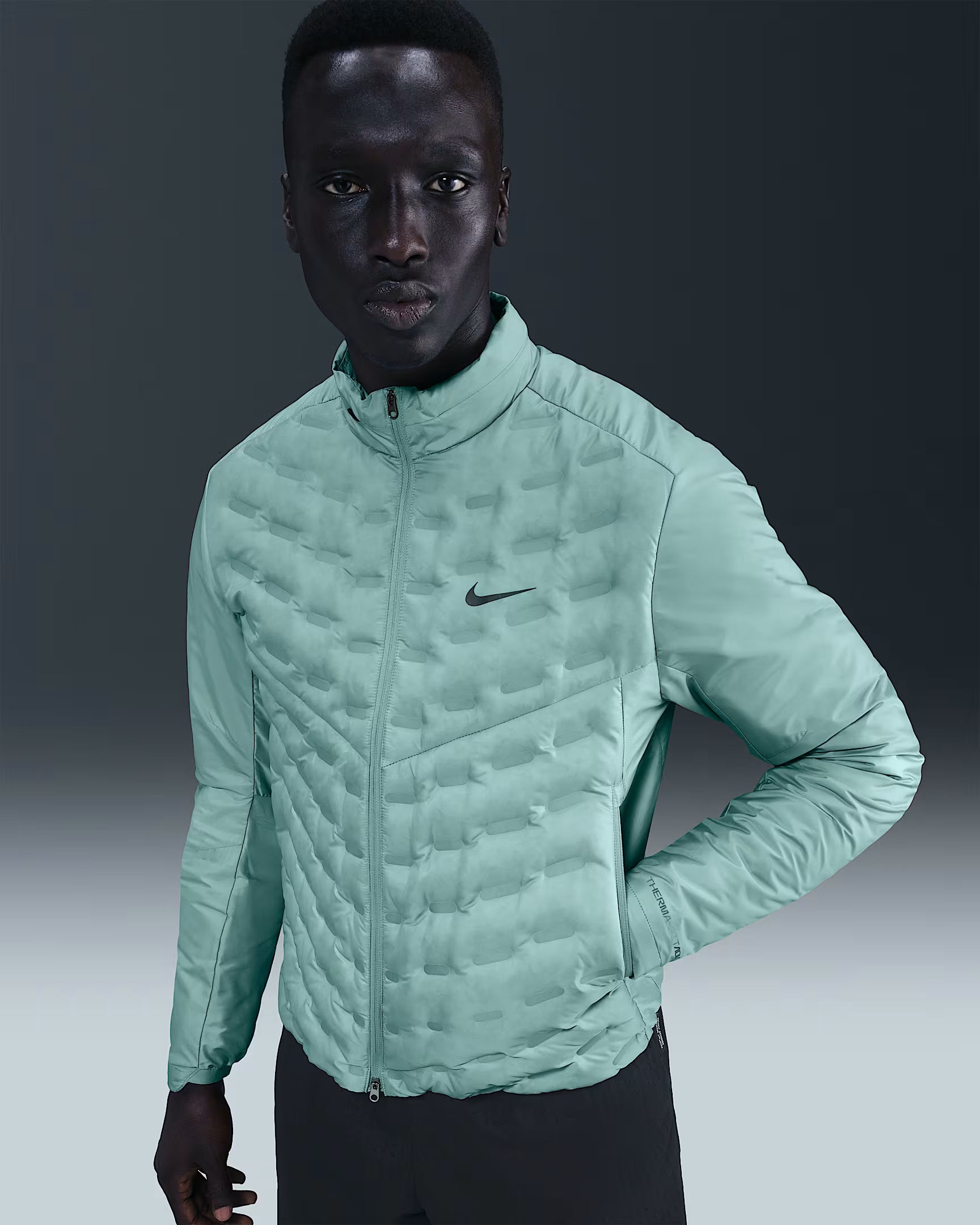 Veste de running déperlante pour homme