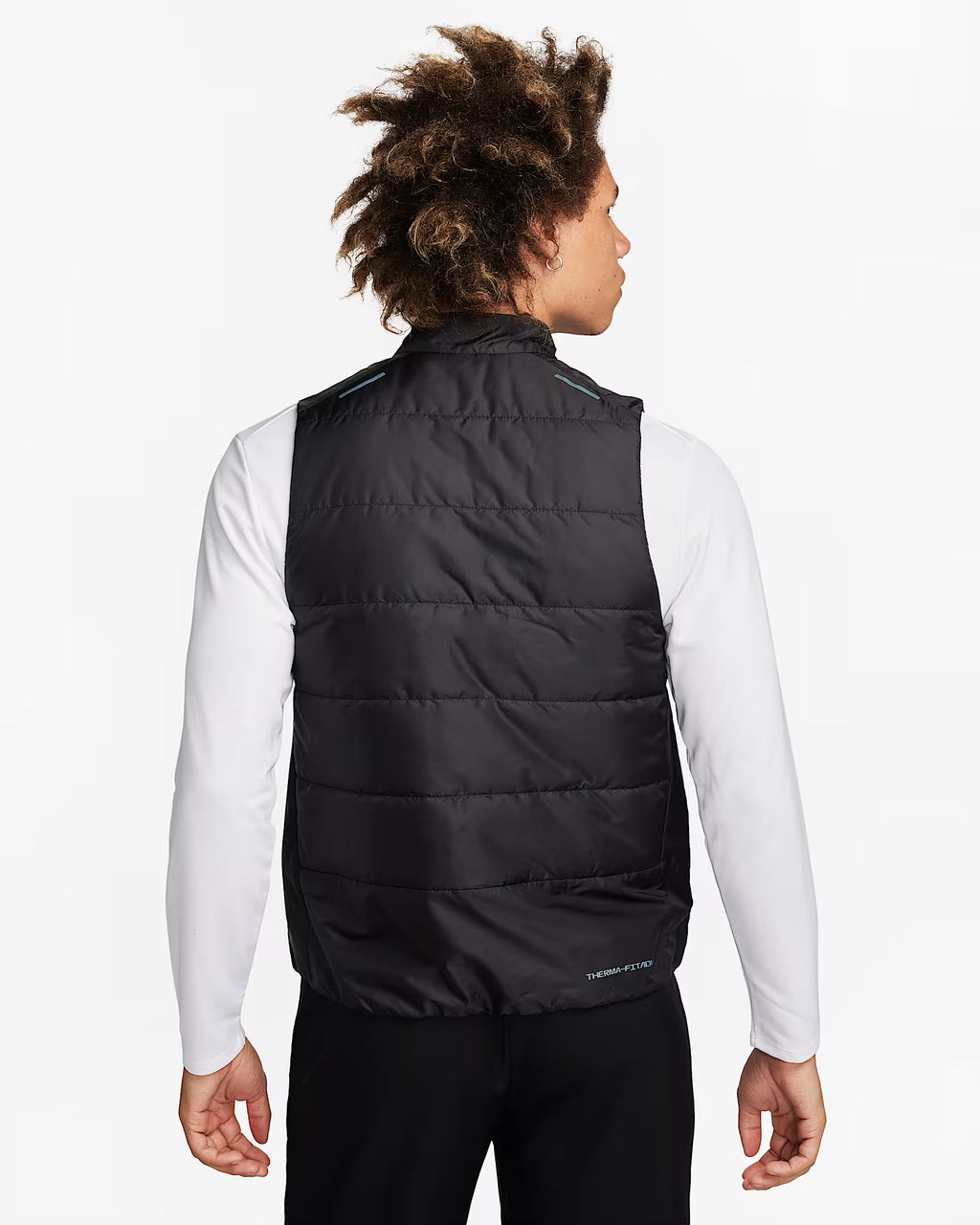 Veste de running sans manches en duvet pour homme
