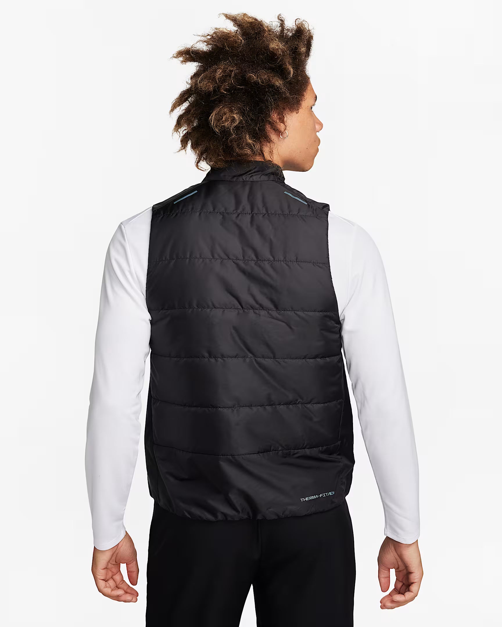 Veste de running sans manches en duvet pour homme