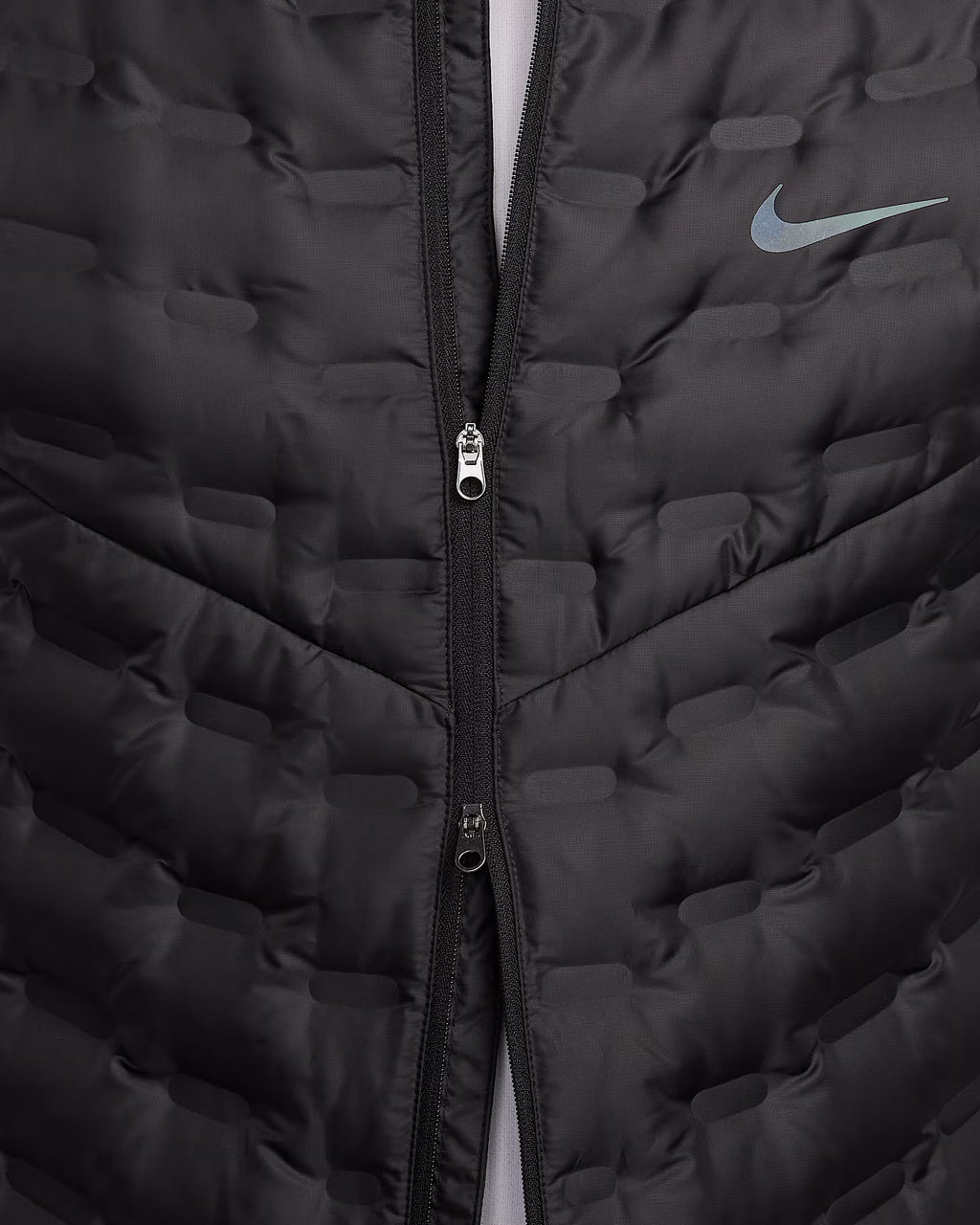 Veste de running sans manches en duvet pour homme