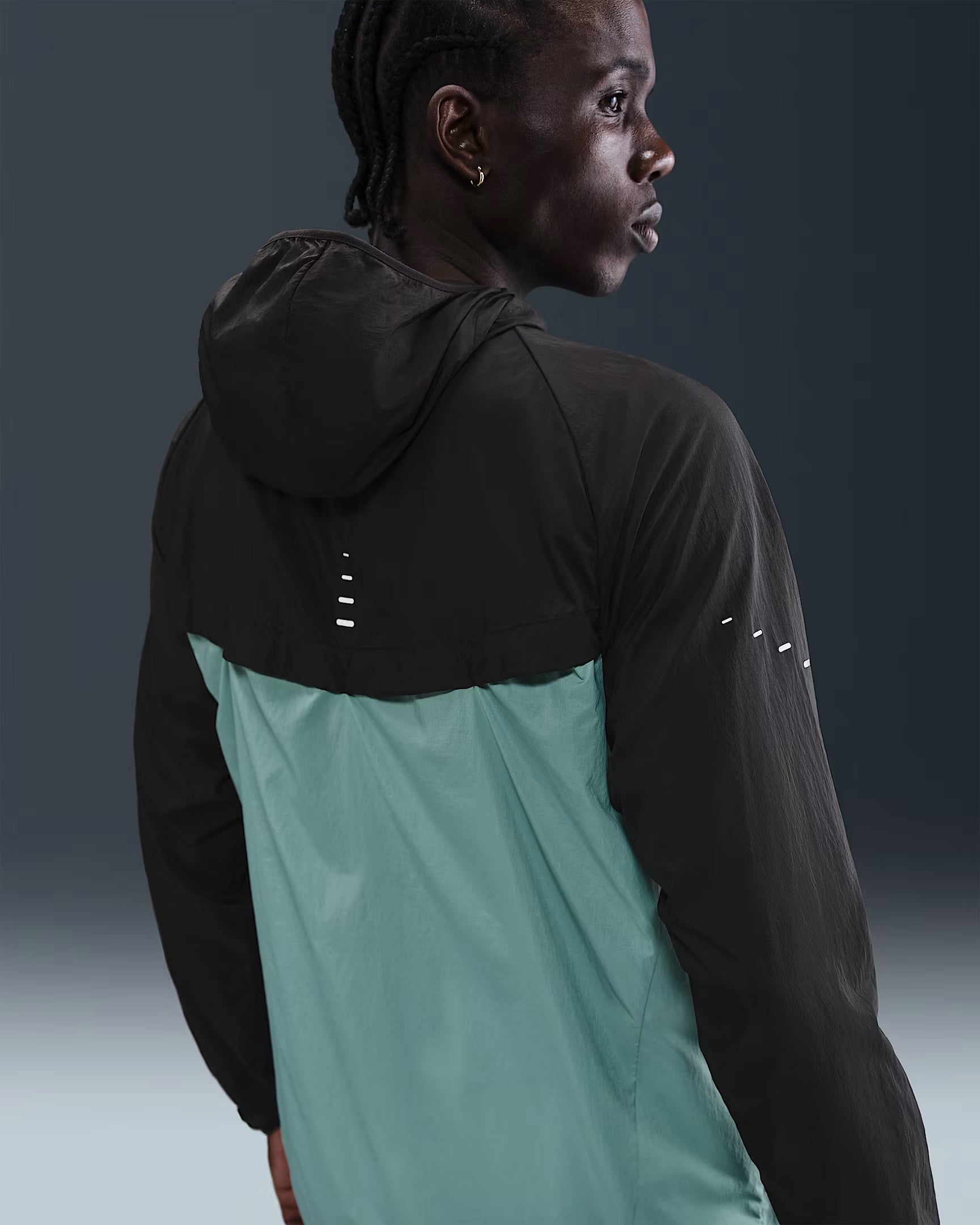 Nike Stride Veste de running déperlante anti-UV pour homme
