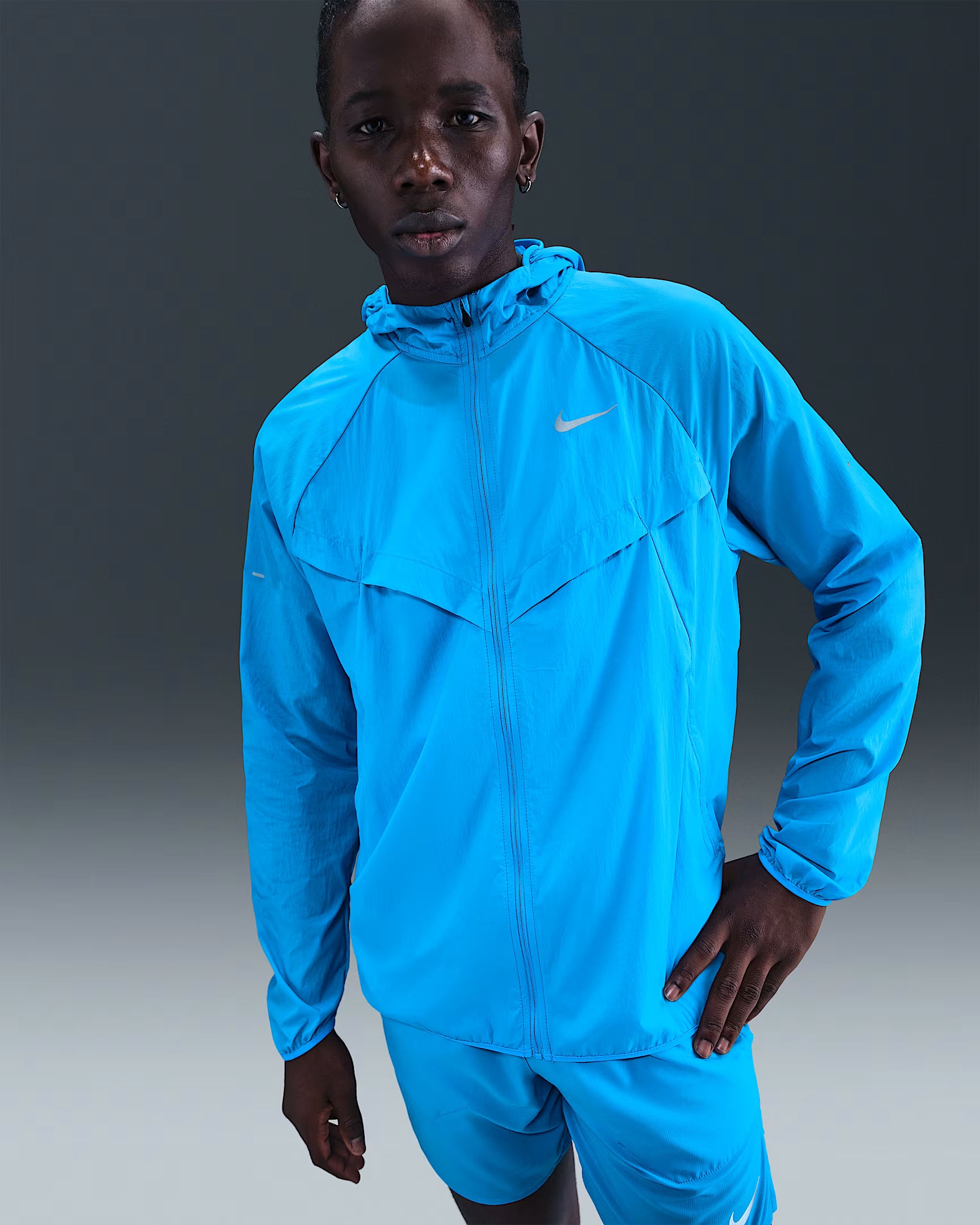 Nike Stride Veste de running déperlante anti-UV pour homme