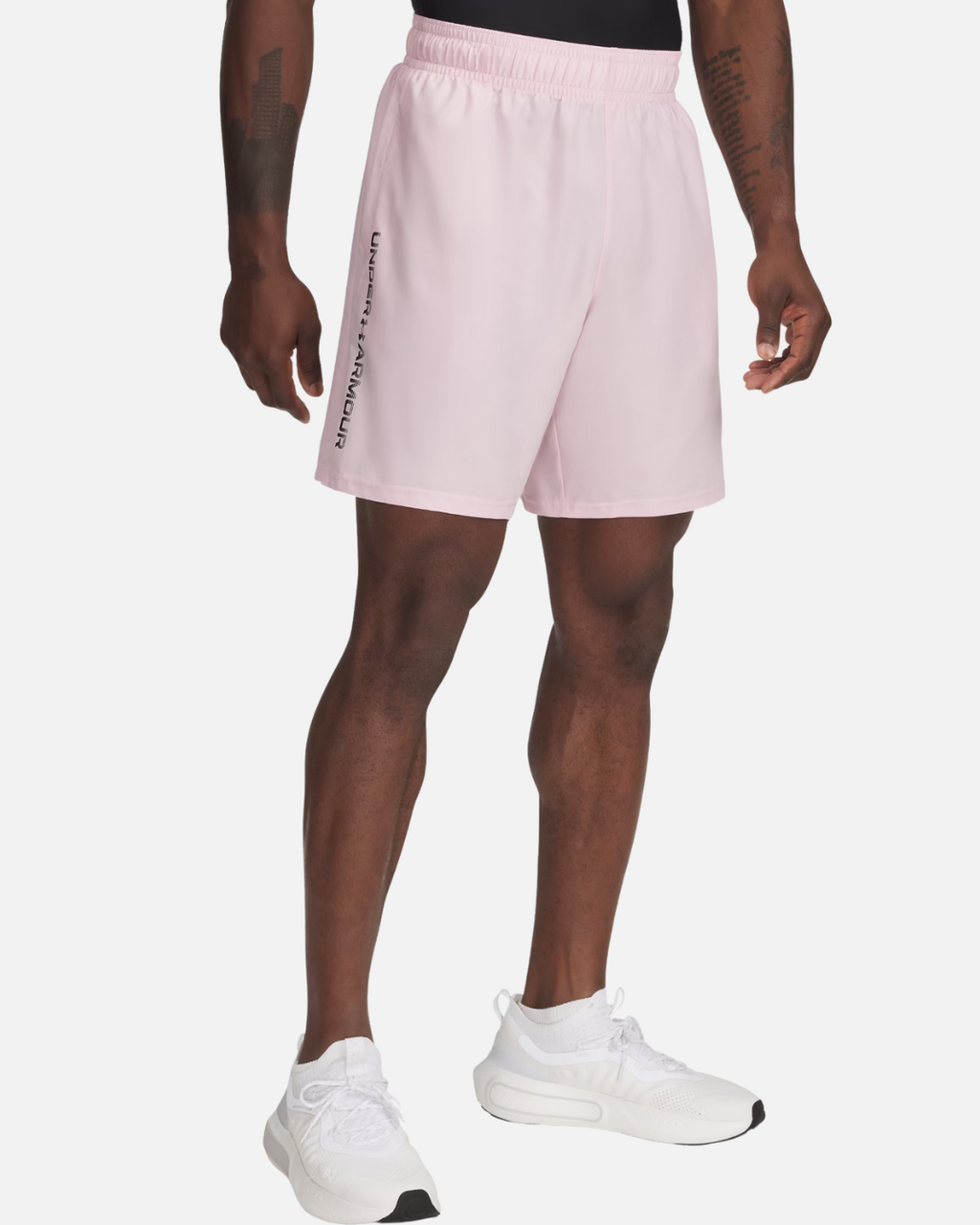 Short Under Amour Tech Wordmark - Noir/Vert