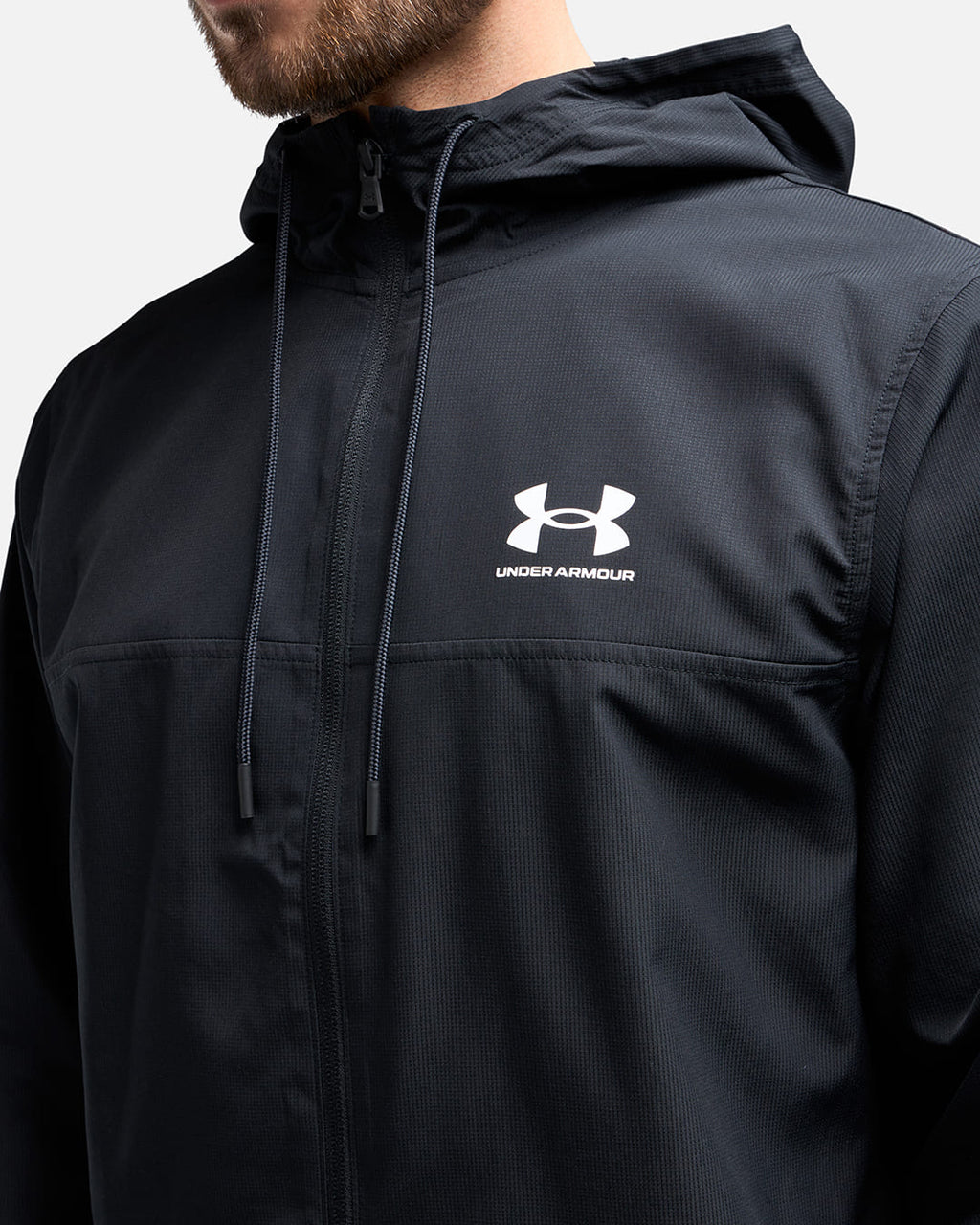 Veste Under Armour Running Rival Woven - Gris