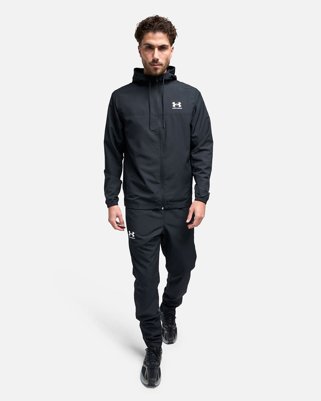 Veste Under Armour Running Rival Woven - Gris