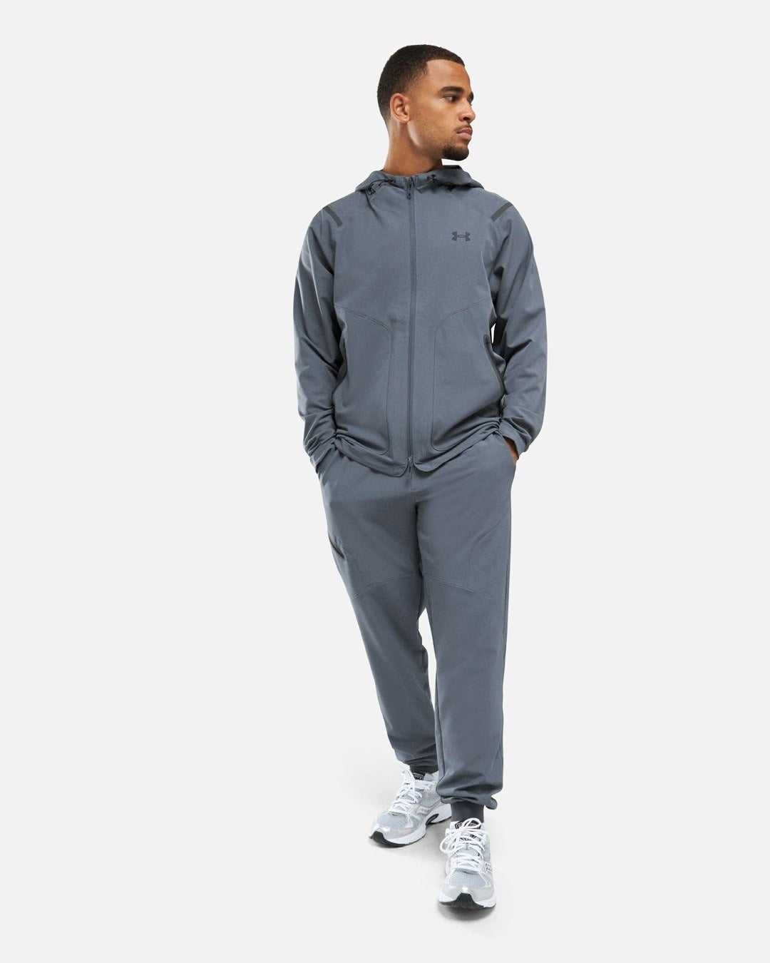 Veste Under Armour Running Unstoppable Left Chest - Gris