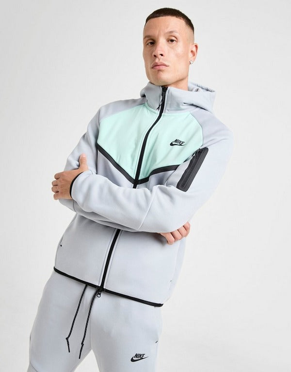 Nike Sweat à capuche zippé Tech Mix