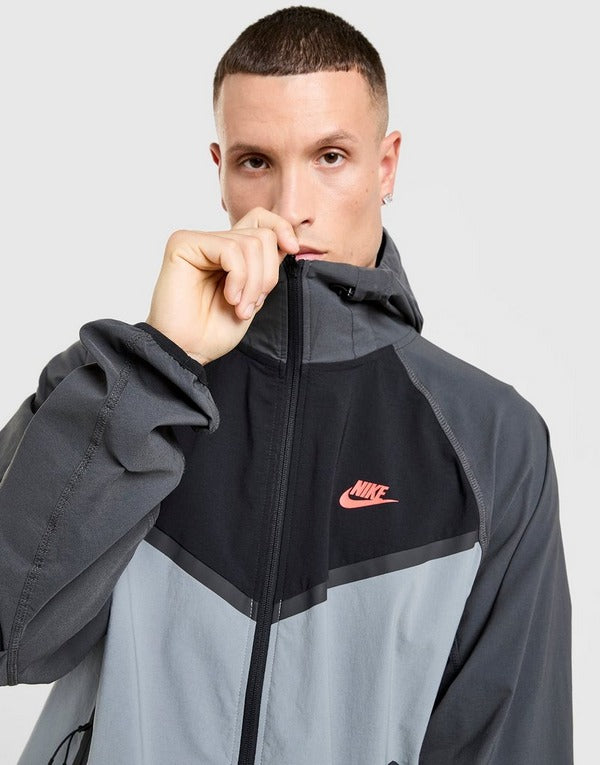 Nike Tech Woven Full Zip Hooded Jacket