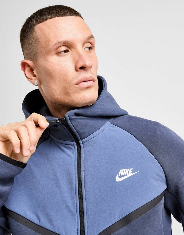 Nike Sweat à capuche zippé Tech Mix
