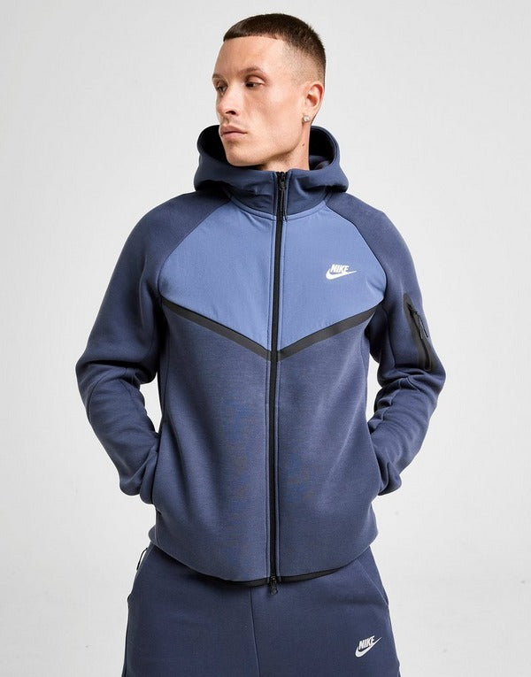 Nike Sweat à capuche zippé Tech Mix